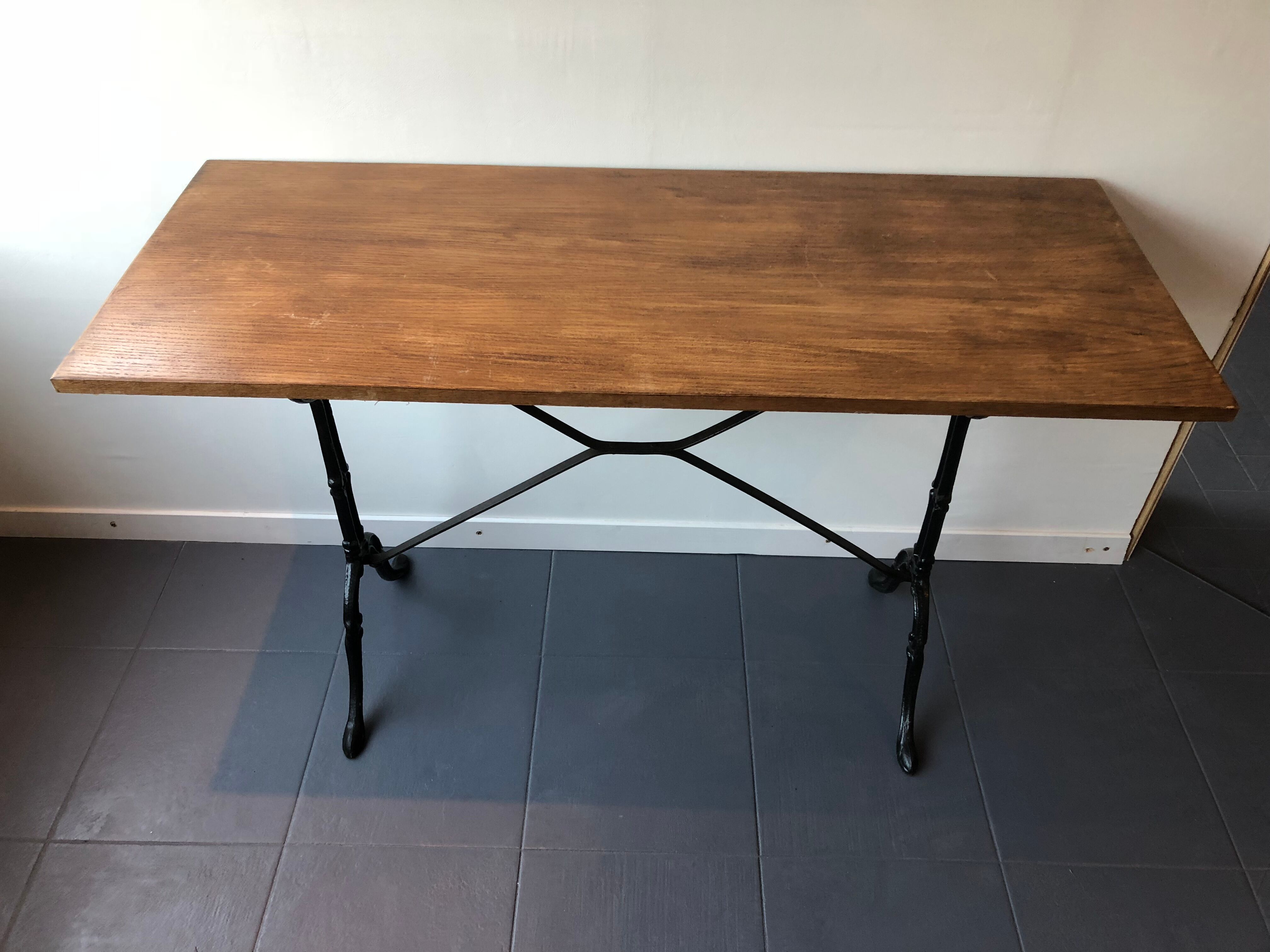 Vintage bistro table