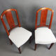 Paire de chaises art déco