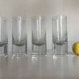 Set of glasses massive table cups 1970