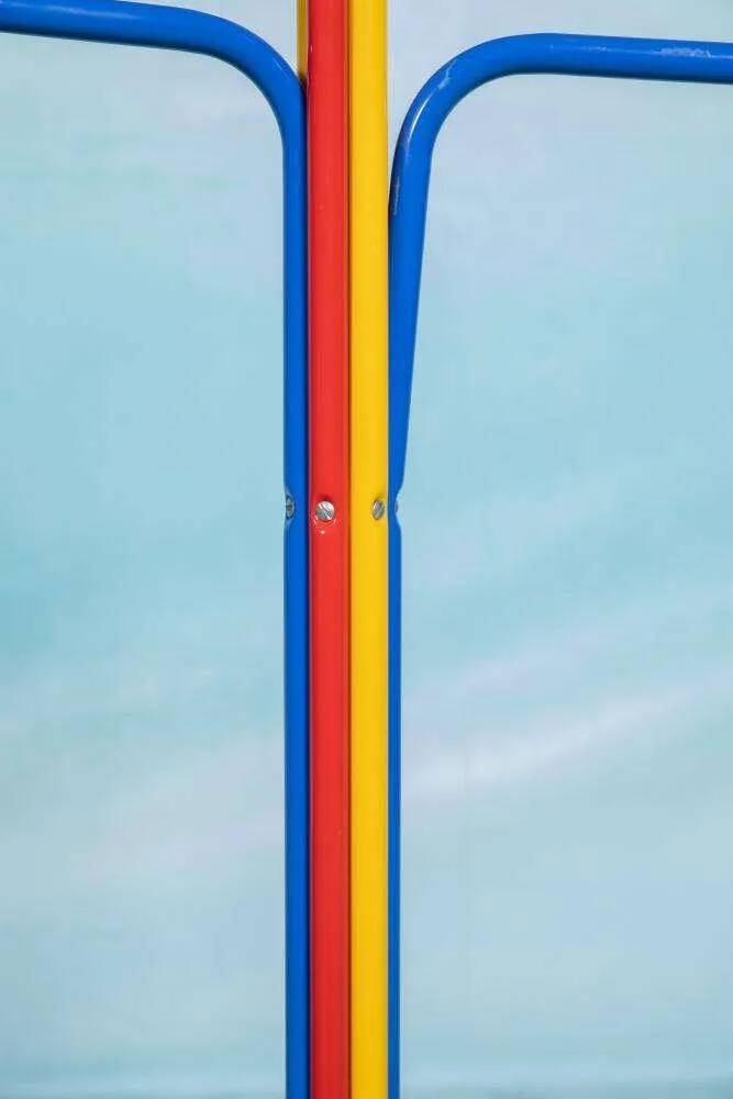 1980s Memphis style coat rack, vintage Ikea