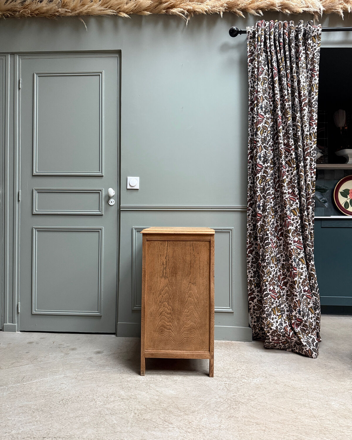 Art Deco oak confiturier (renovated)