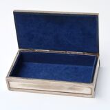 Silver metal box, 50s
