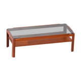 Scandinavian coffee table in teak 112cm
