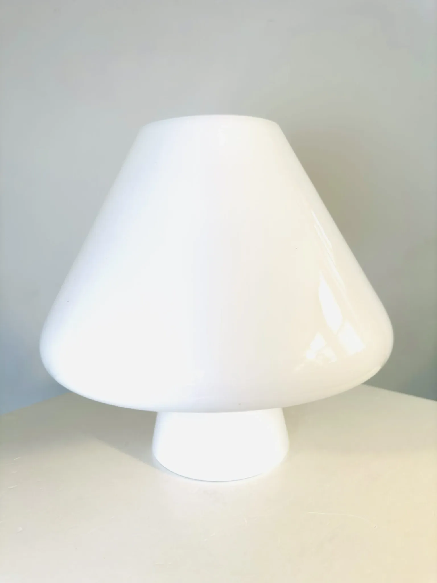 Murano Table Lamp By Venini, Italy, 1970S
