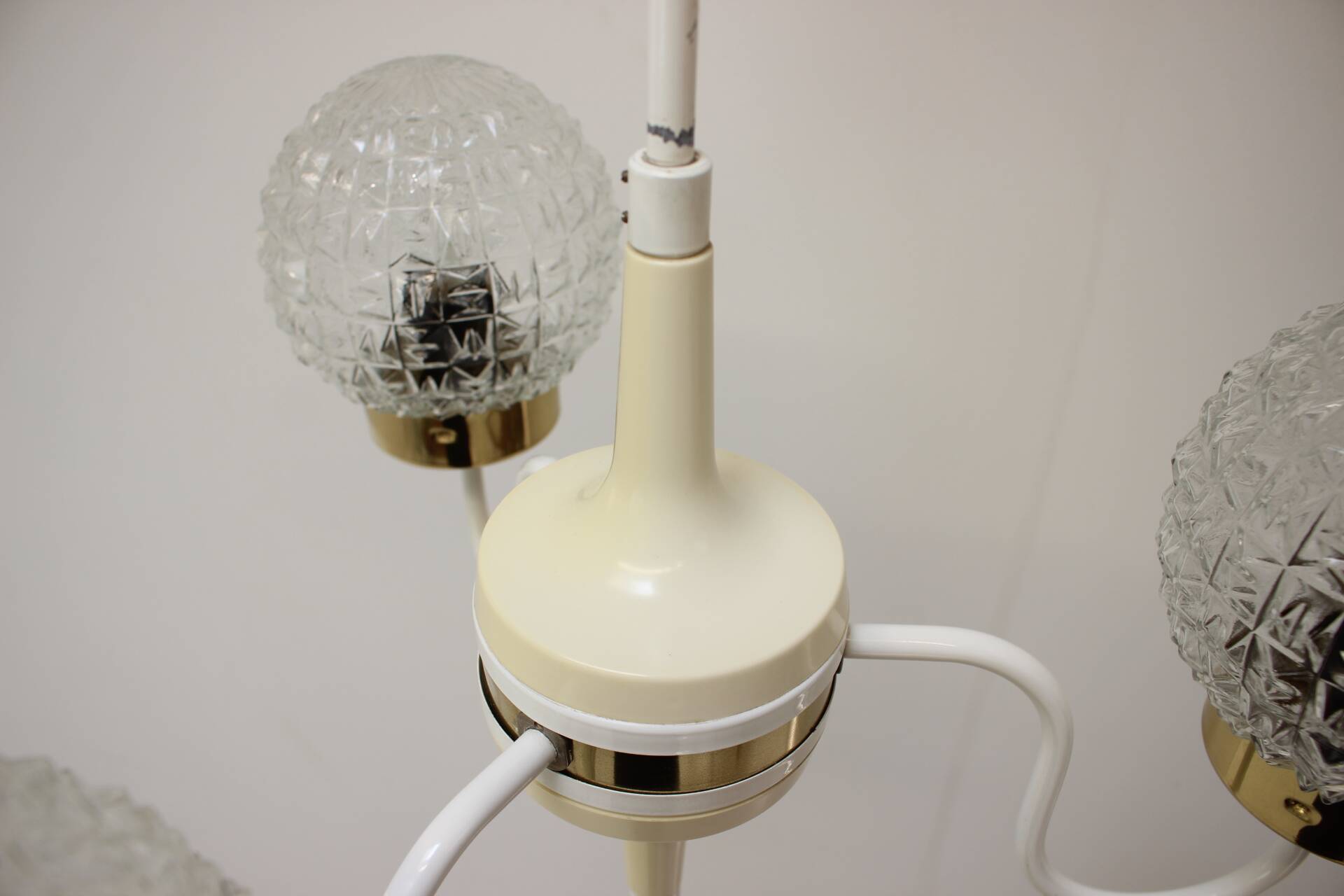 Mid-Century Chandelier by Instala Jilove U Decina, 1960's, Czechoslovakia