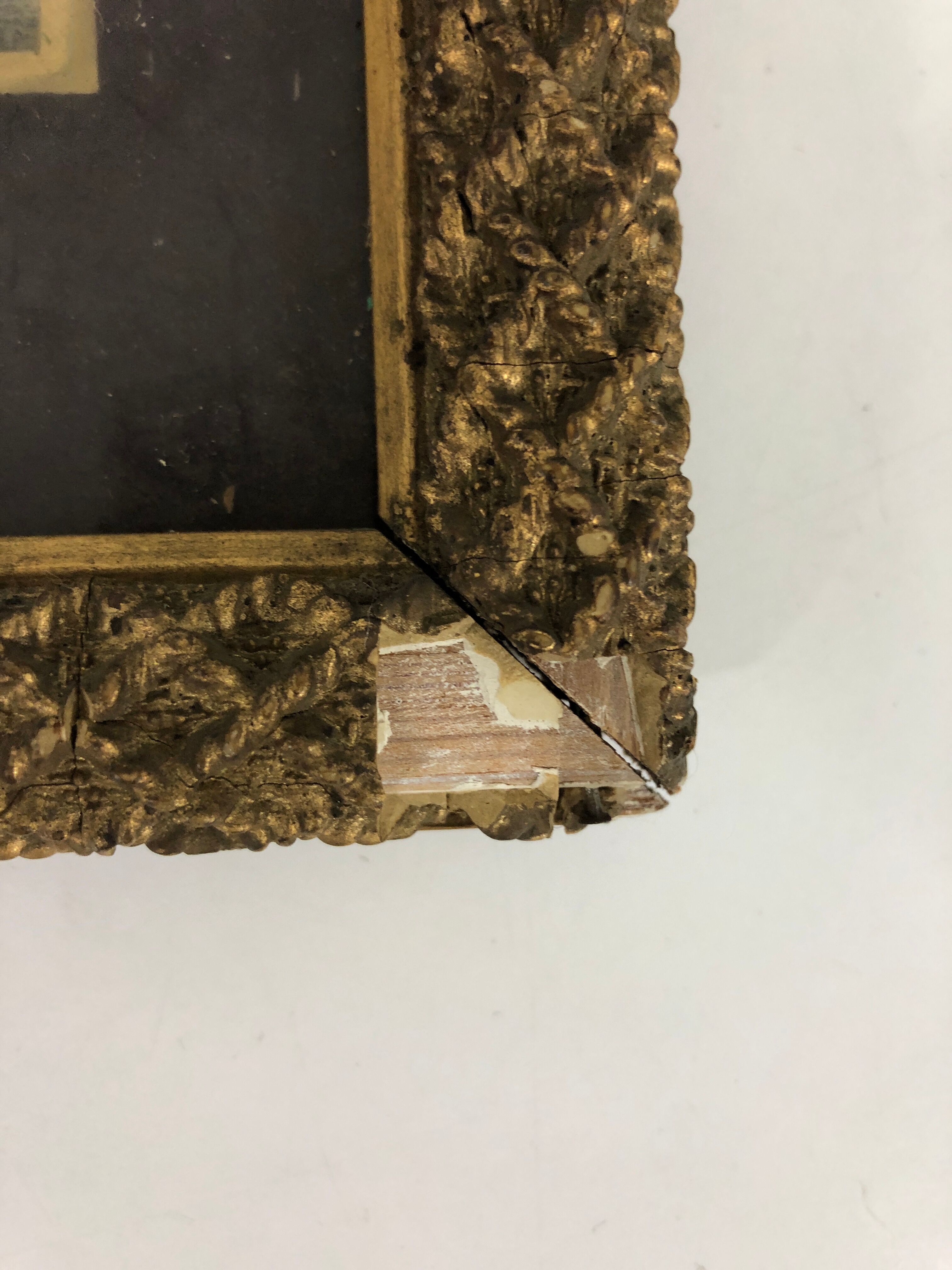 Framed charcoal test