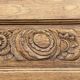 Art Deco bonnetière wardrobe from Paris in raw and solid oak.