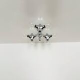 Plafonnier Spoutnik Gemini par Gebrüder Cosack