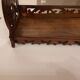 Openwork wall shelf walnut nineteenth