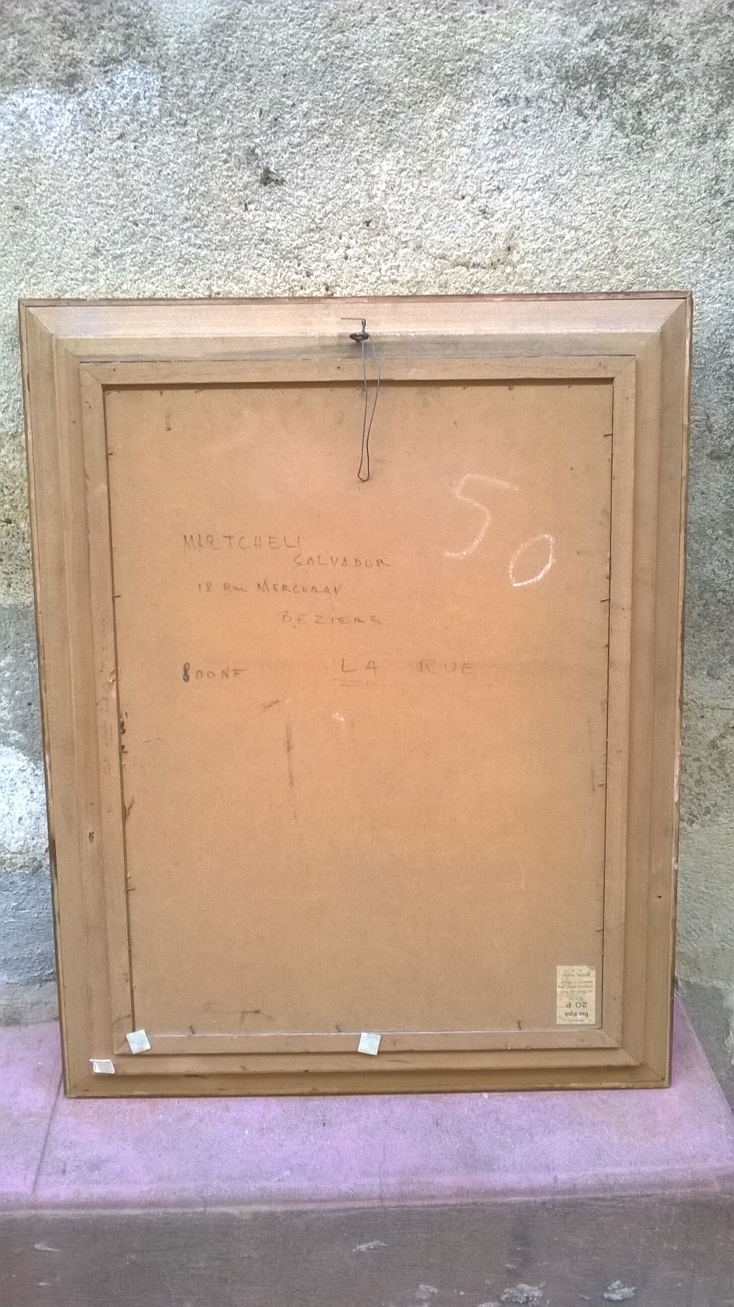 Vintage painting 1950-1960