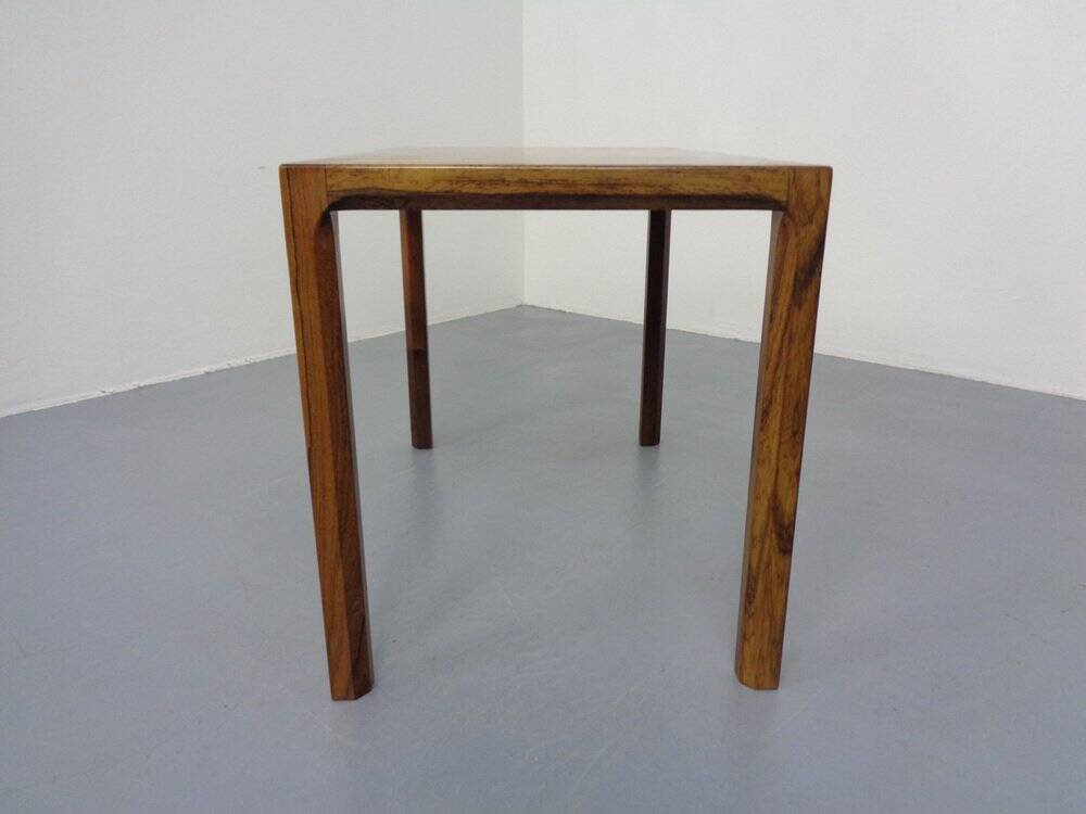 Danish Side Table in Rosewood, 1960s