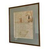Tableau « le pavillon de Lulli »
