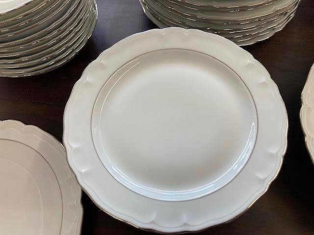Limoges porcelain dinner service
