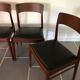 4 Chaises vintage KS Møbler design danois