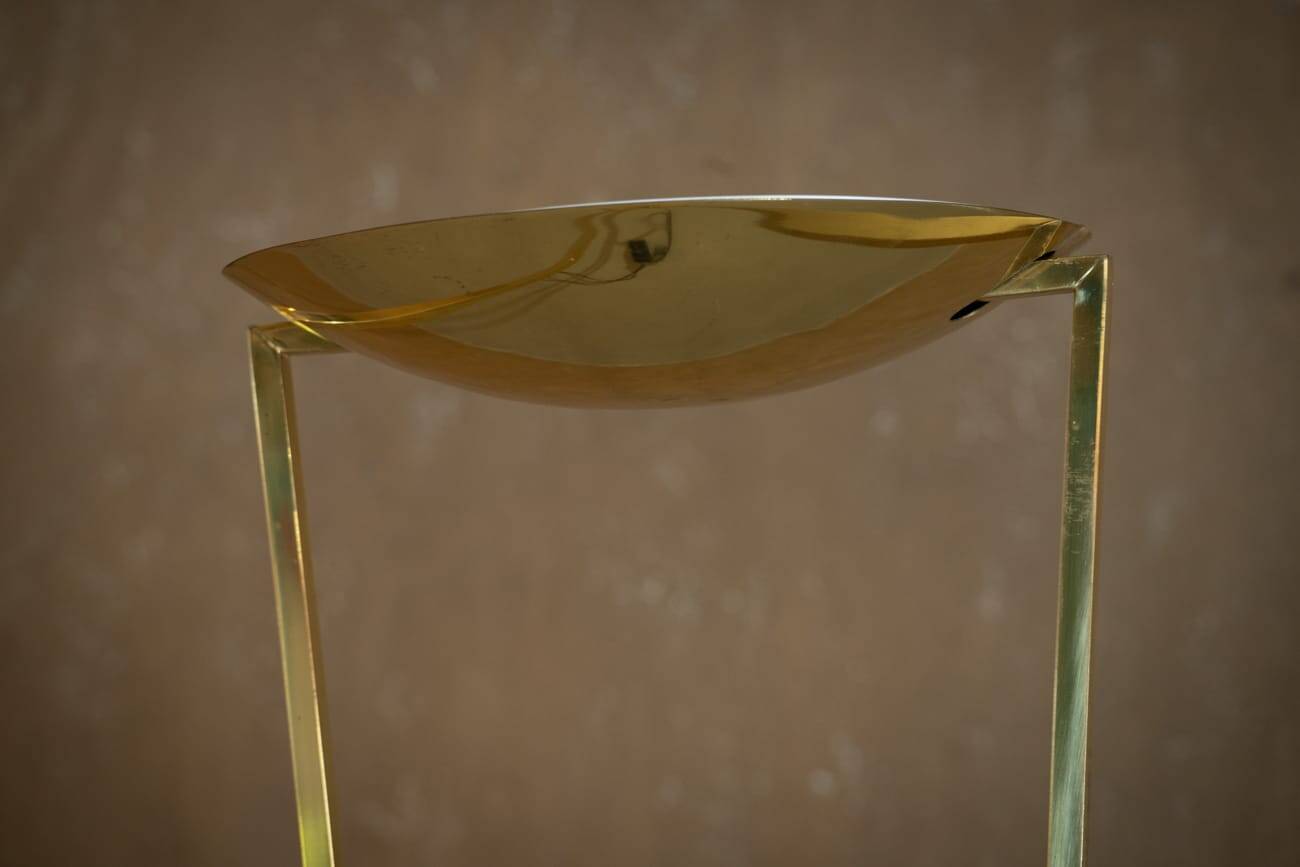 Lampe Vintage Victory Gold par Artoff, Italie, années 1980.