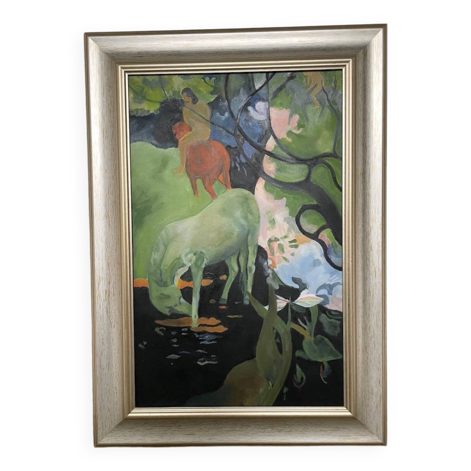 Gauguin oil painting canvas