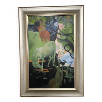 Gauguin oil painting canvas
