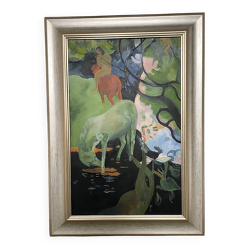 Gauguin oil painting canvas