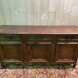 Louis XV style sideboard in solid oak