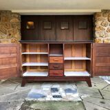 Modernist buffet "Reconstruction" of 1945 by René Gabriel: furniture of disaster victims