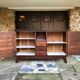Modernist buffet "Reconstruction" of 1945 by René Gabriel: furniture of disaster victims