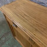 Vintage Parisian buffet orme massive large model