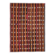 Vintage Turkish Oushak Handmade Wool & Cotton Brown Rug 169x238