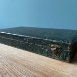 12 antique Ercuis table knives in silver metal