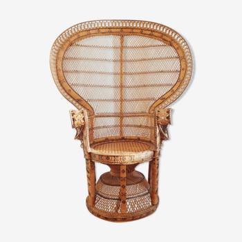 Emmanuel chair in rattan