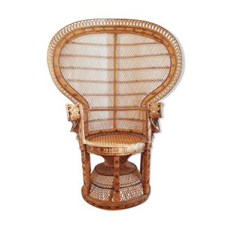 Emmanuel chair in rattan