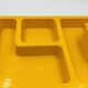 1970s yellow Space Age desk organiser