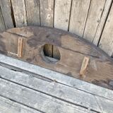 Wooden fronton