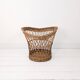 Panier Vintage Panier en osier Panier à linge Panier de rangement Mid Centu
