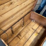 Vintage wooden chest / side table / coffee table