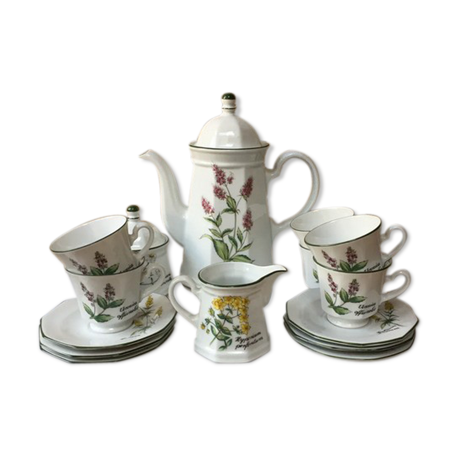 Baviere Winterling fine porcelain service or coffee