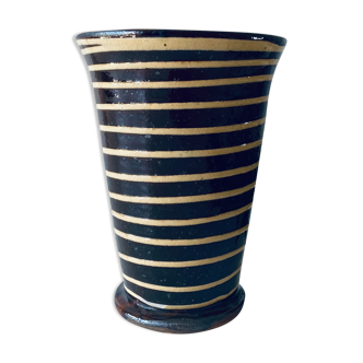 Old Savoyard terracotta vase
