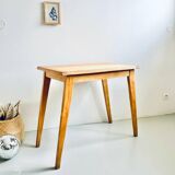 Table appointment / small desk with compass legs 1950