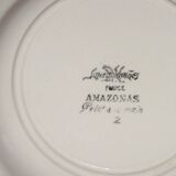 Table service 6 people Sarreguemines model "amazonas" 14 pieces