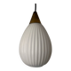 Opaline pendant light, Scandinavian style, 1960s