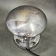 Josef hůrka bauhaus chrome and opaline glass table lamp for napako, 1940s