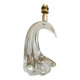 Moulded glass lamp, fabric cable 2 m