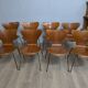 8 Arne Jacobsen Series 7 chairs