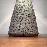 Vintage Postmodern Eno table lamp in glass and terrazzo from Ikea, 1990s.