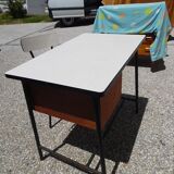 Desk and chair formica