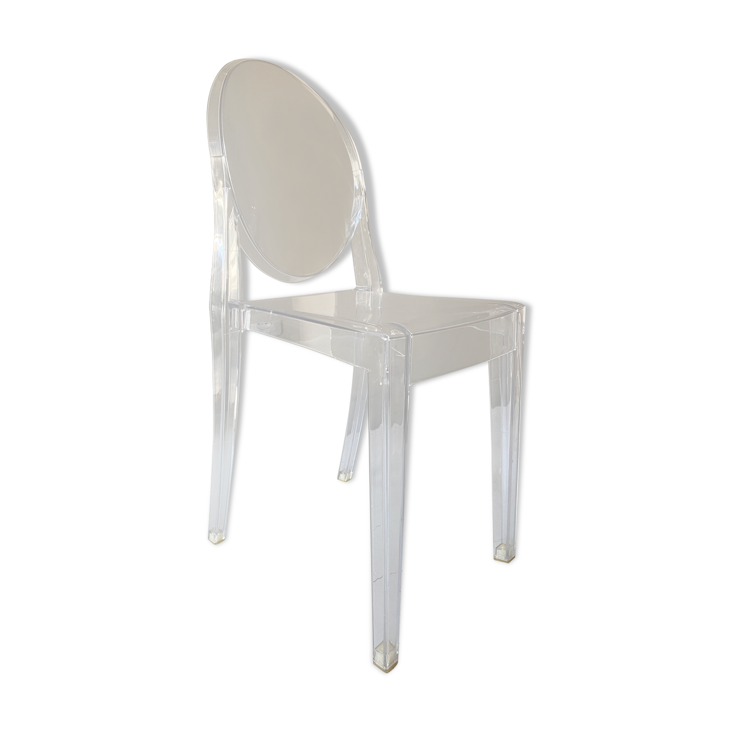 Victoria Ghost chairs, by Philippe Stark for Kartell