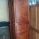 1925 solid curly mahogany office bookcase