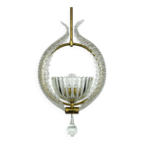 Murano chandelier by Ercole Barovier for Barovier & Toso, 1930s