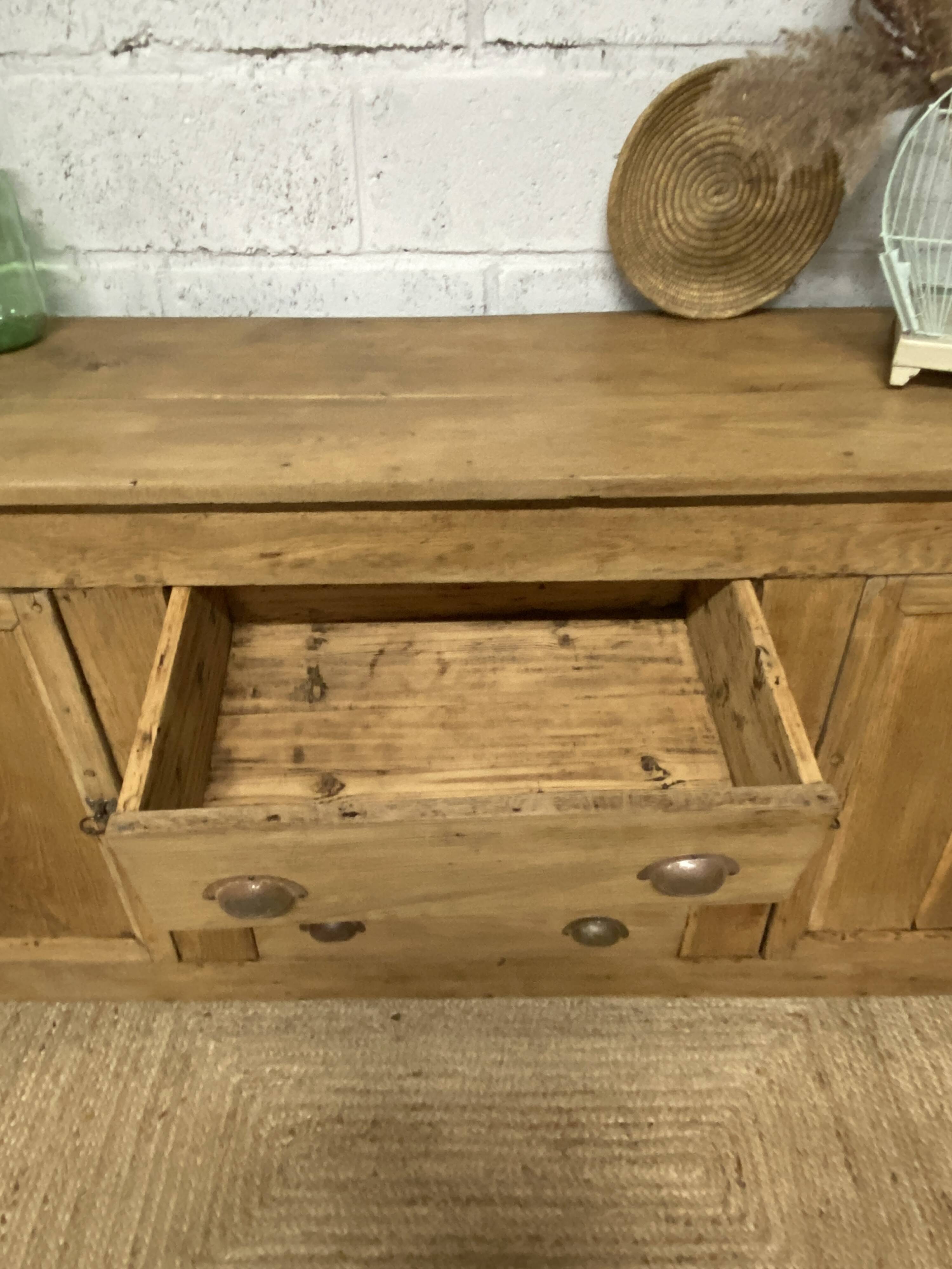 Oak enfilade, large sideboard