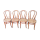 4 chaises bistrot