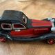 Set of 4 vintage wooden cars